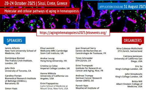 Workshop: «Molecular and Cellular Pathways of Aging in Hematopoiesis - FEBS 2025»
