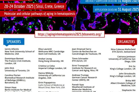 Workshop: «Molecular and Cellular Pathways of Aging in Hematopoiesis - FEBS 2025»