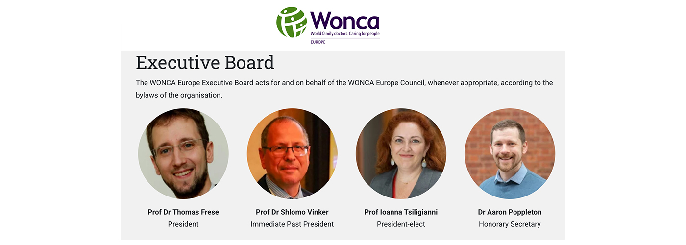 Εκλογή της καθηγήτριας Ι. Τσιλιγιάνη στην θέση της προέδρου WONCA Europe